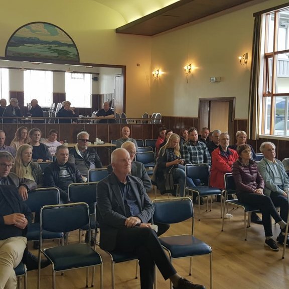 Frá íbúafundi í Skjólbrekku 20. júní 2019