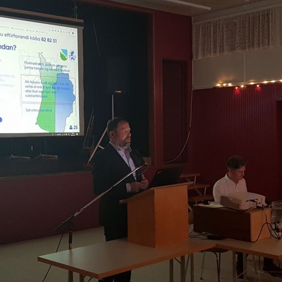 Frá íbúafundi í Þingeyjarsveit 20. júní 2019