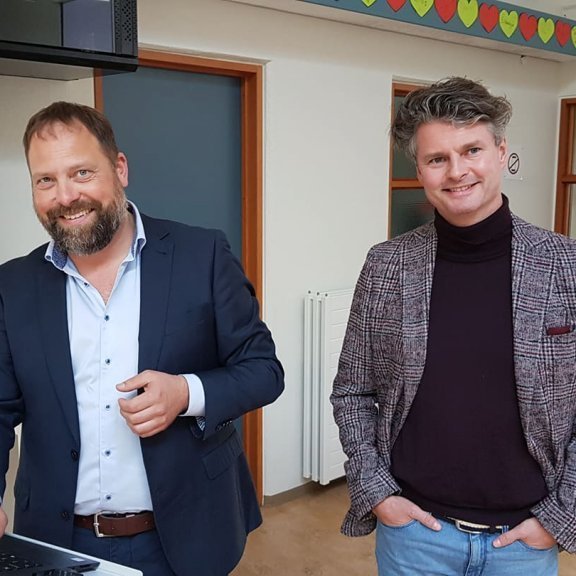 Frá kynningu ráðgjafa á starfsmannafundi