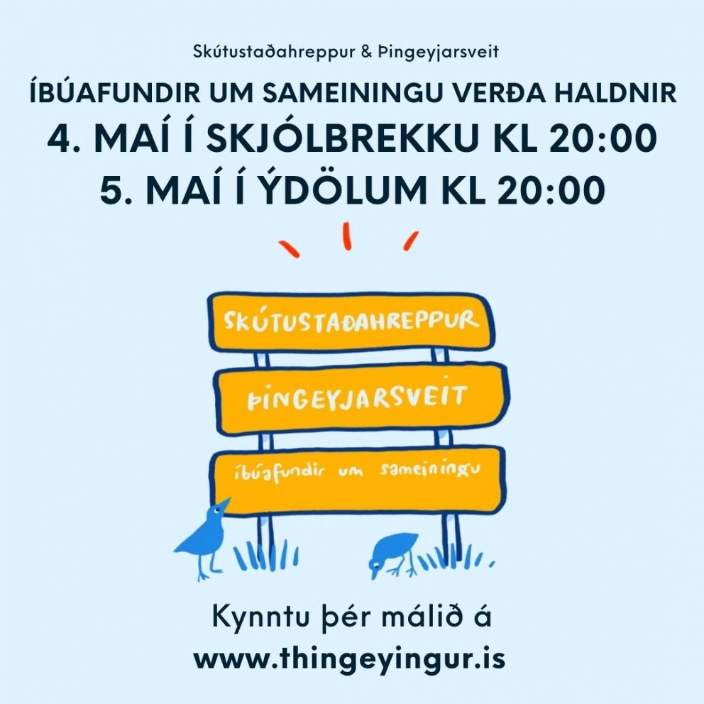 ÍBÚAFUNDUR 4. MAÍ Í SKJÓLBREKKU - HORFÐU HÉR!