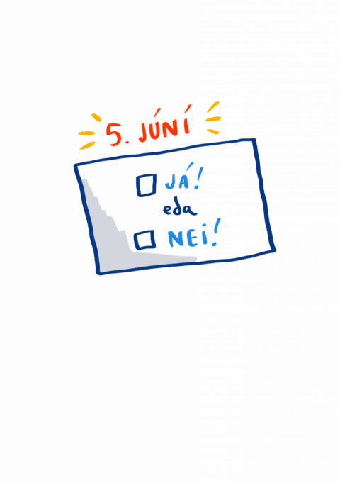 Atkvæðagreiðsla um sameiningu þann 5. júní